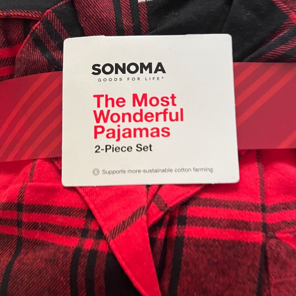 Sonoma Women's Nip 2 Pc Pajama Set Nwt Size L Long - image 4